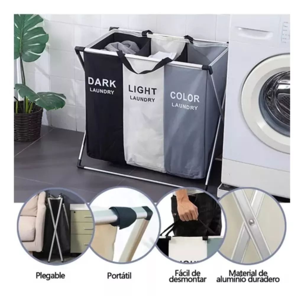 CANASTILLA CESTA X3 ROPA