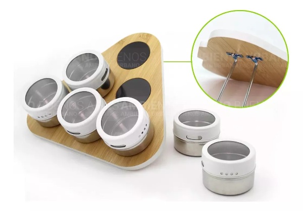 Miniatura 2 de Especiero Magnético x6 – Triangular