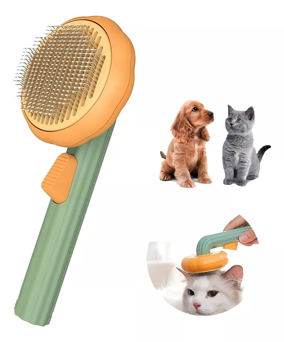 Miniatura 3 de CEPILLO PEINE DE MASCOTAS CALABAZA