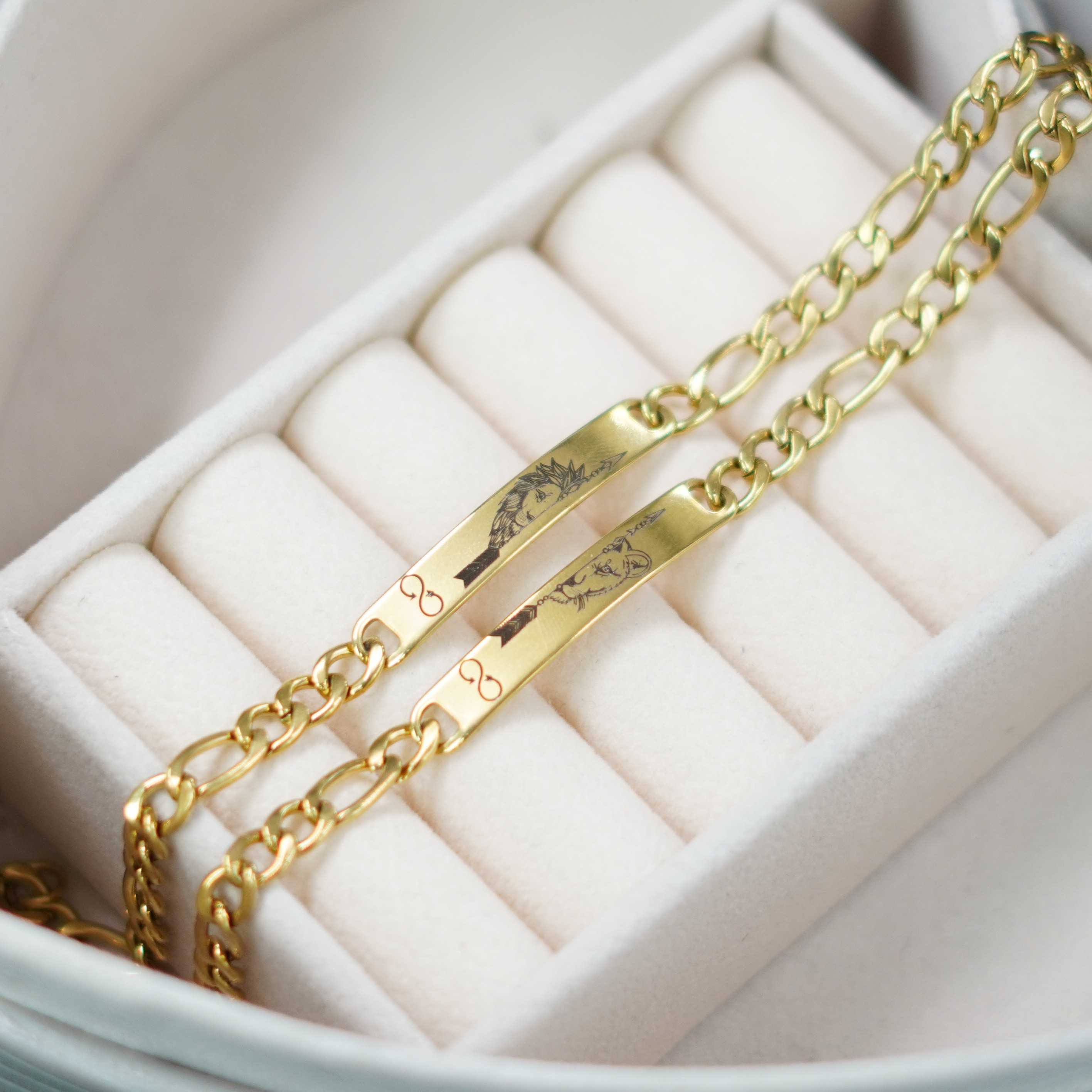 Miniatura 5 de PULSERAS DE PAREJA LEONES