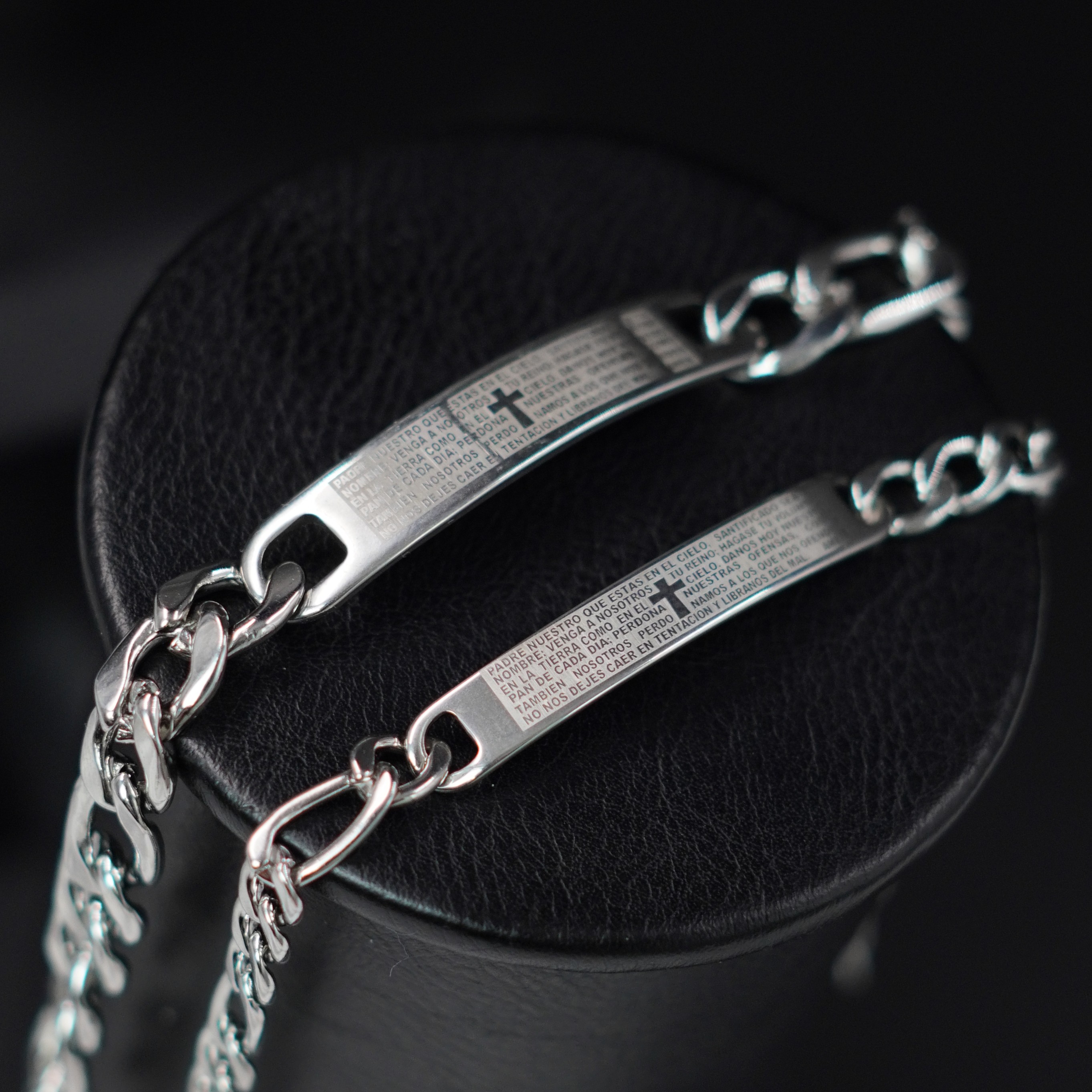 PULSERAS PAREJA PADRE NUESTRO