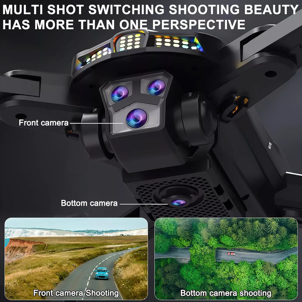 🚁 Mini Dron W1 Max: ¡Vuelo Seguro y Divertido! 🌟 4