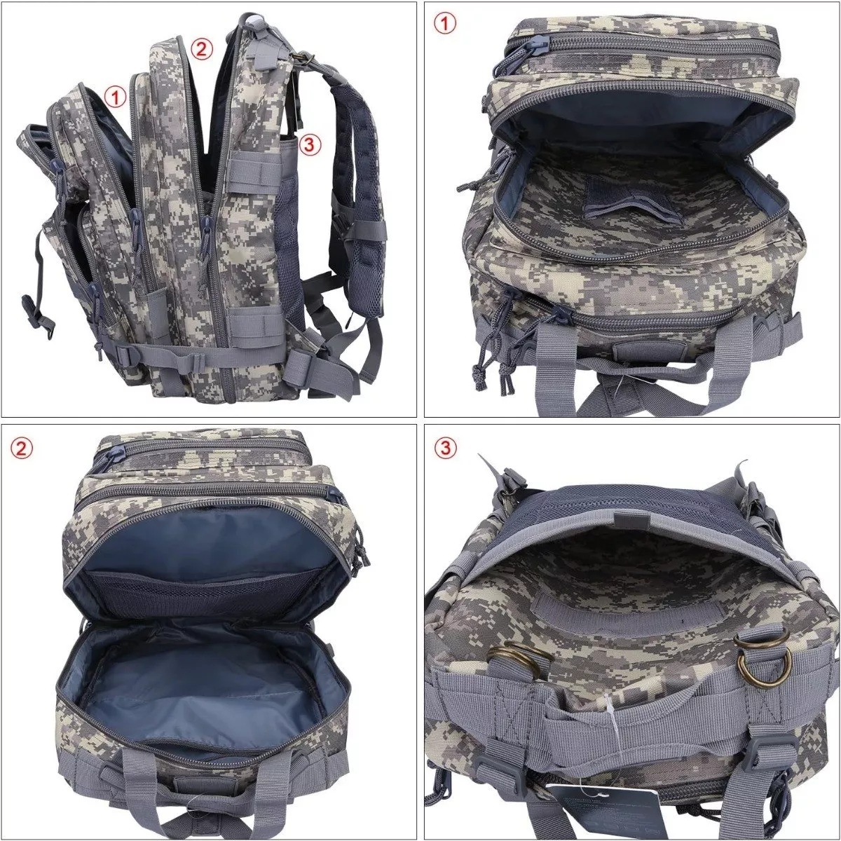 Bolso Tactico Militar 30 Litros
