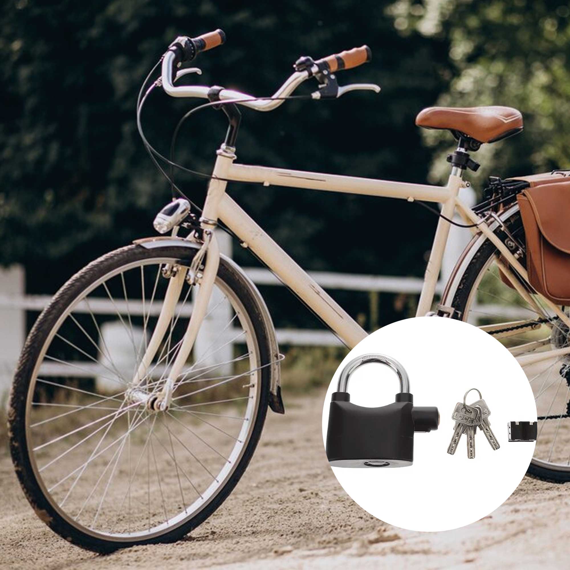 Miniatura 4 de Candado de seguridad con alarma