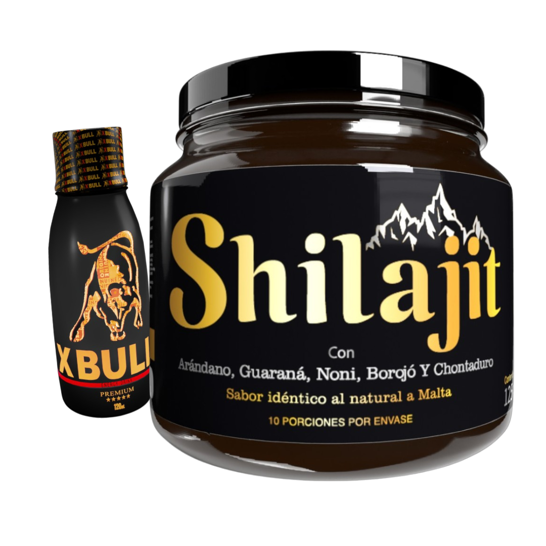 Shilajit Original + X-Bull Jarabe 120mL