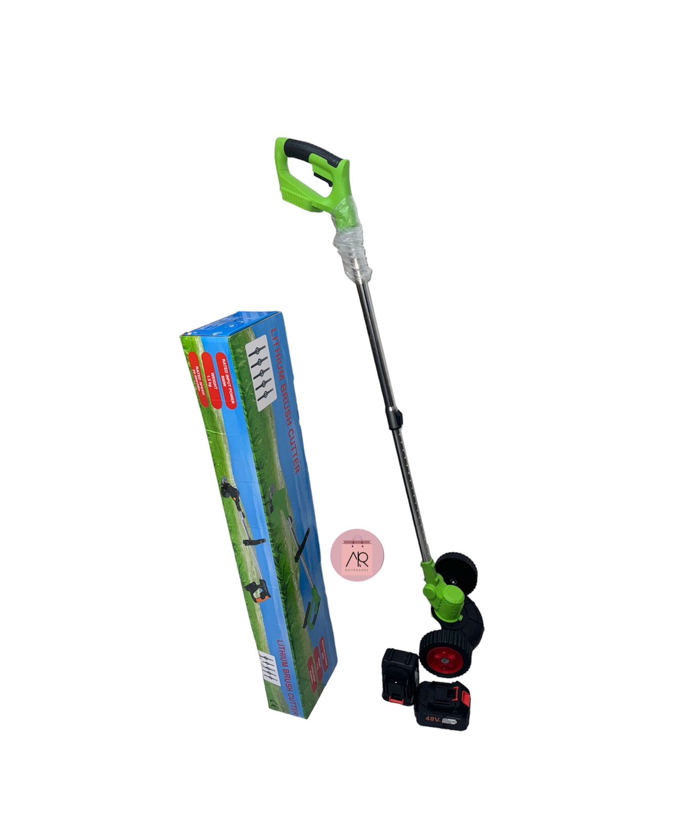 Guadaña Recargble Portatil Con Ruedas