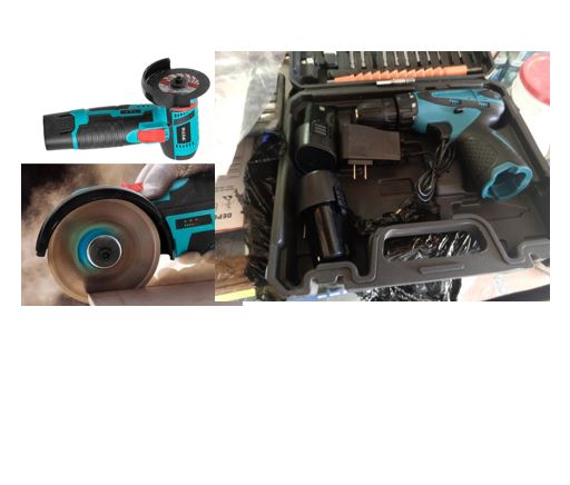 Combo Pulidora + Taladro 2 Baterias