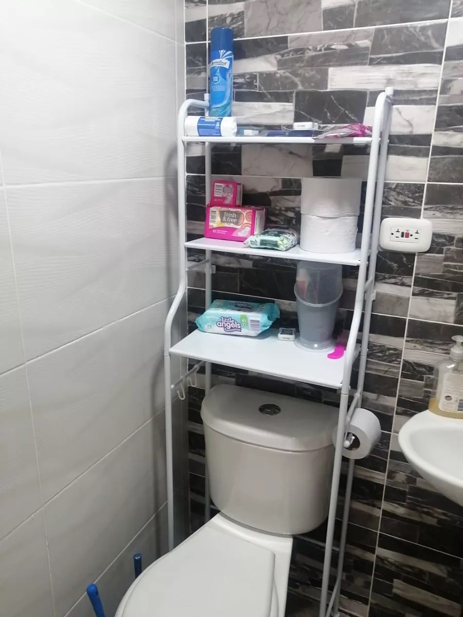Organizador De Baño Estantería Blanco