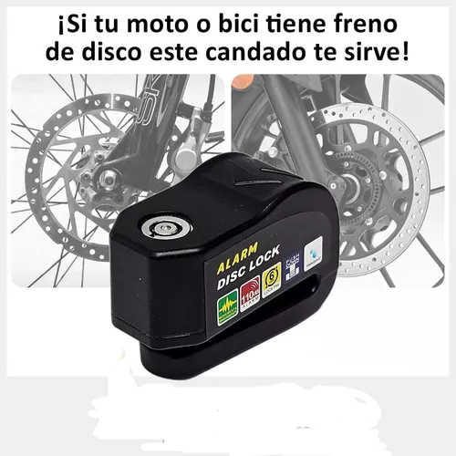 Miniatura 3 de CANDADO DE MOTO CON ALARMA