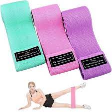 Bandas tela X3 y ejercitador abductores