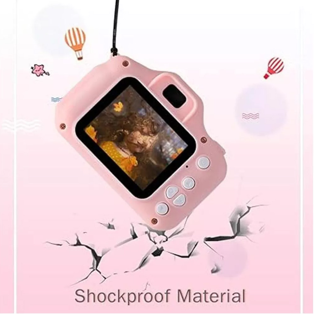 📸 Mini Cámara Digital Infantil Rosa - ¡Captura Momentos Divertidos! 4