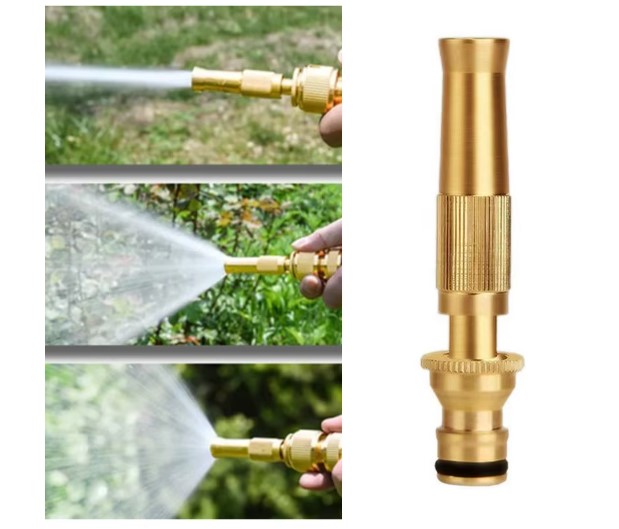 Miniatura 3 de Boquilla Dorada De Manguera De Chorro De