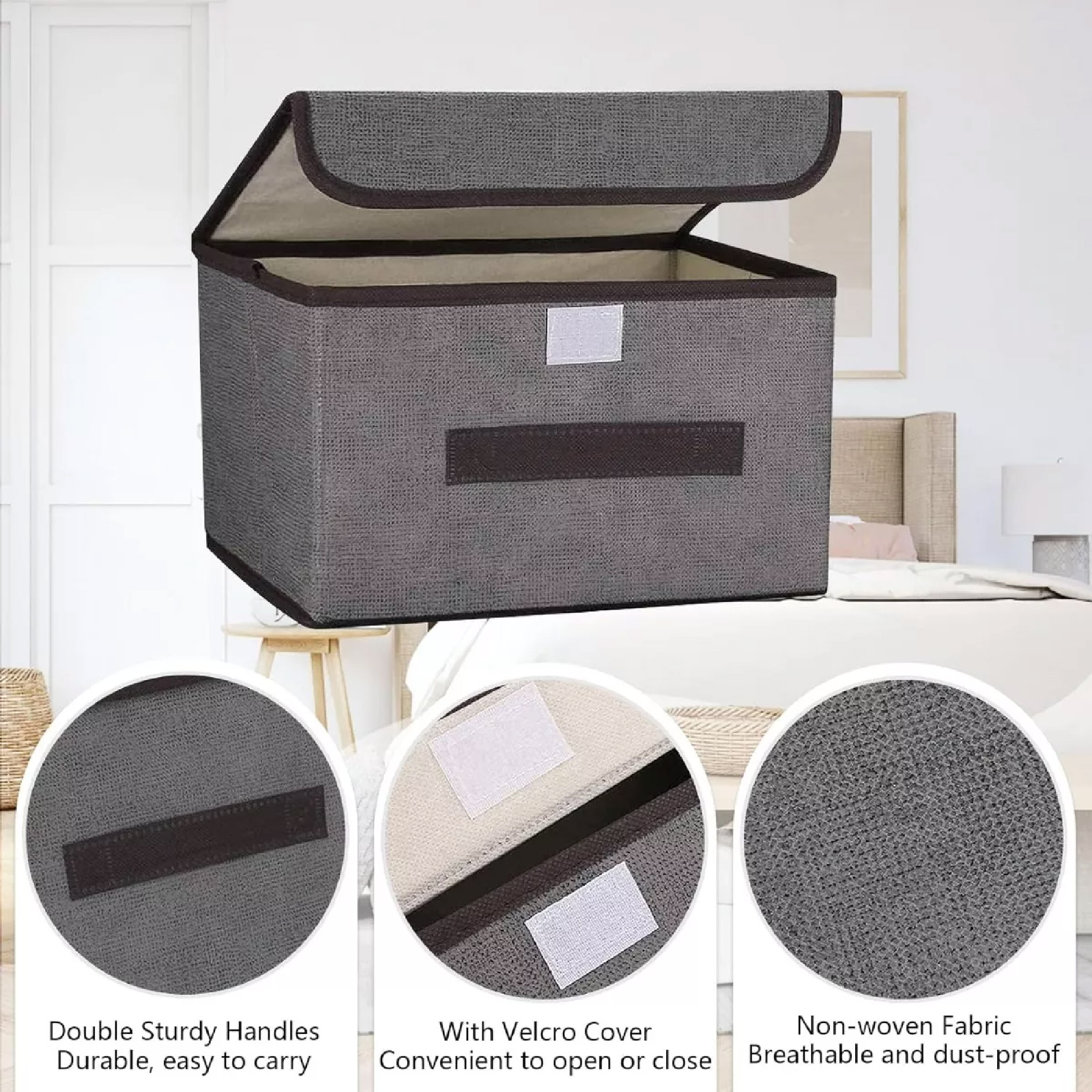 Miniatura 3 de Caja Organizador Con Tapa Plegable X3