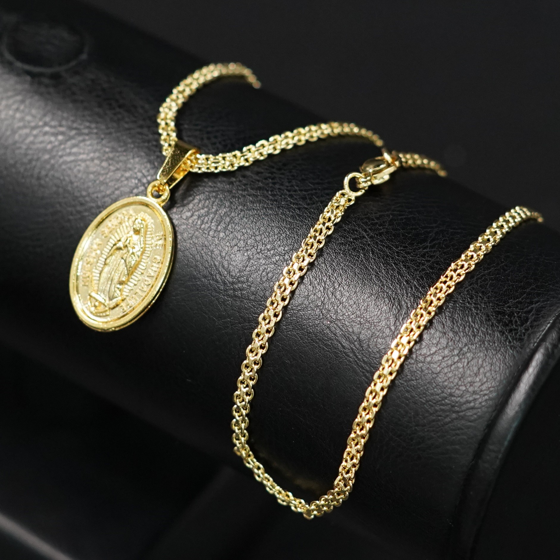 Miniatura 5 de CADENA-VIRGEN-PULSERA-CANDONGAS