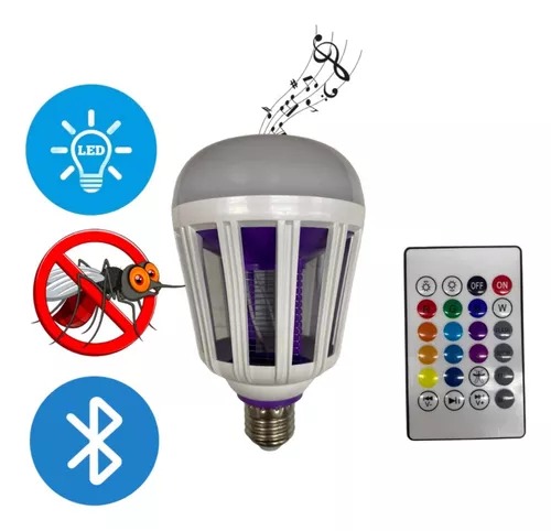 Miniatura 2 de Bombillo Parlante Mata Zancudos