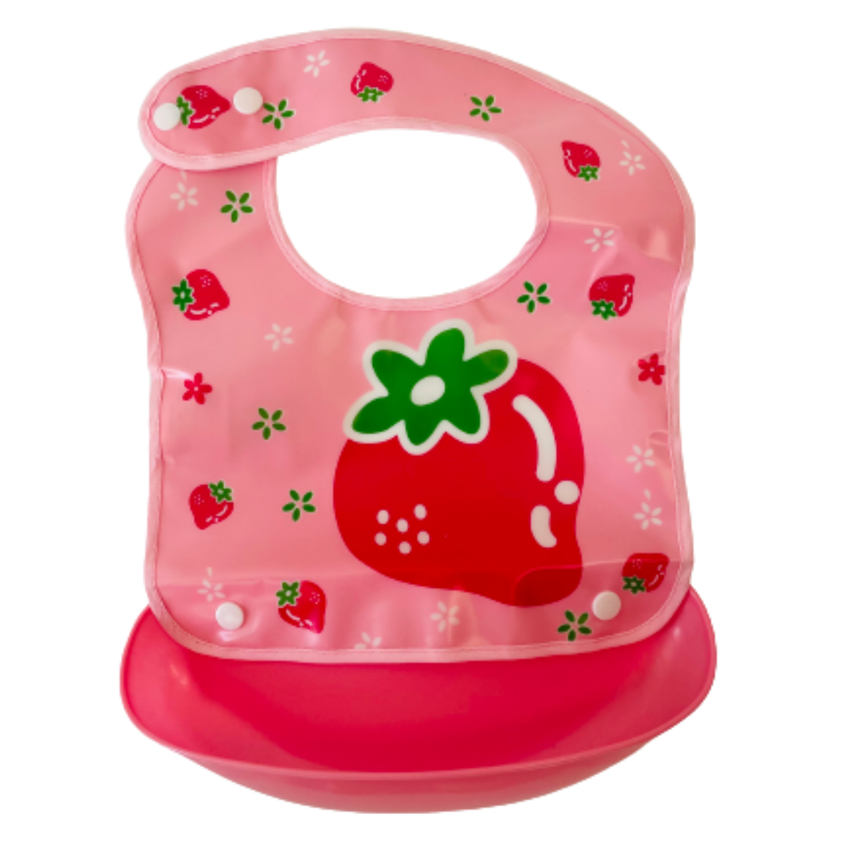 Babero Bebe con bolsillo antirreguero