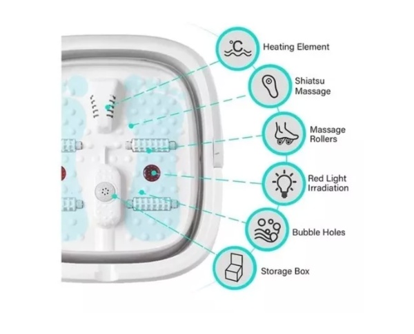 Miniatura 3 de Masajeador Spa Para Pies Plegable