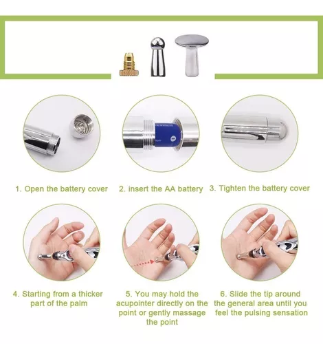 Masajeador Electrónico Tipo Bolígrafo