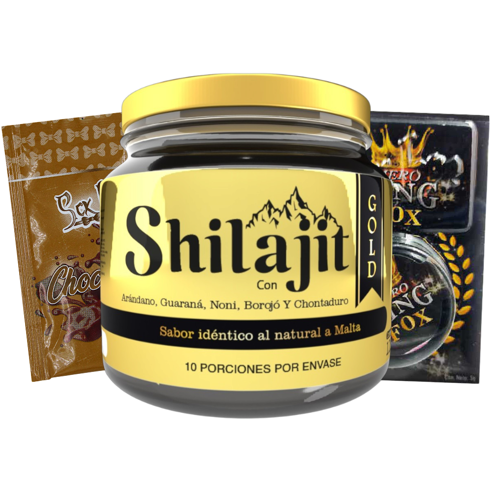 Shilajit Gold+ Sachet sck y Mero king 5g