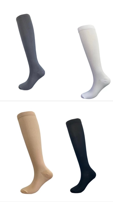 Media de compresion unicolor 7007W