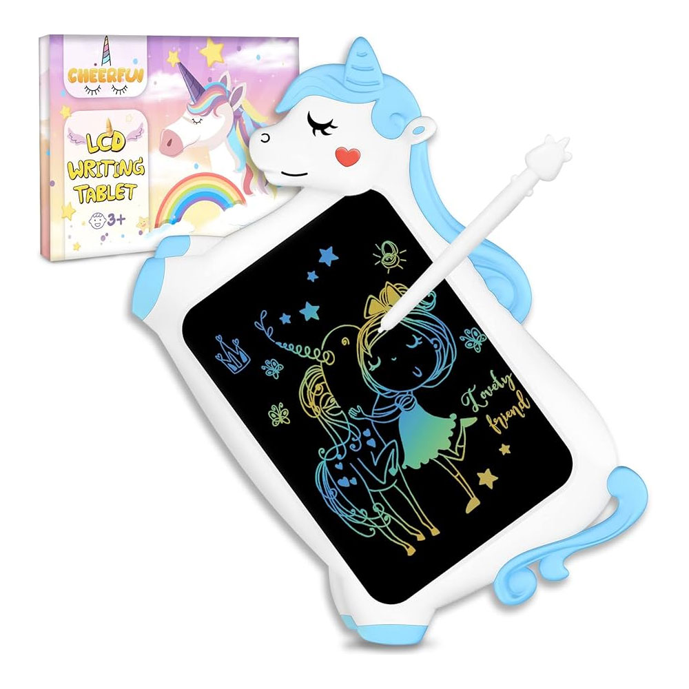 🎨 Tablero Mágico LCD 10 In Unicornio - Diversión y Creatividad Sin Fin!