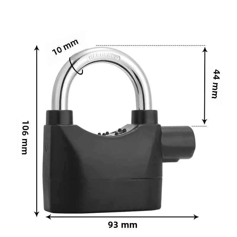 Candado con alarma disponible en Yaxa Colombia