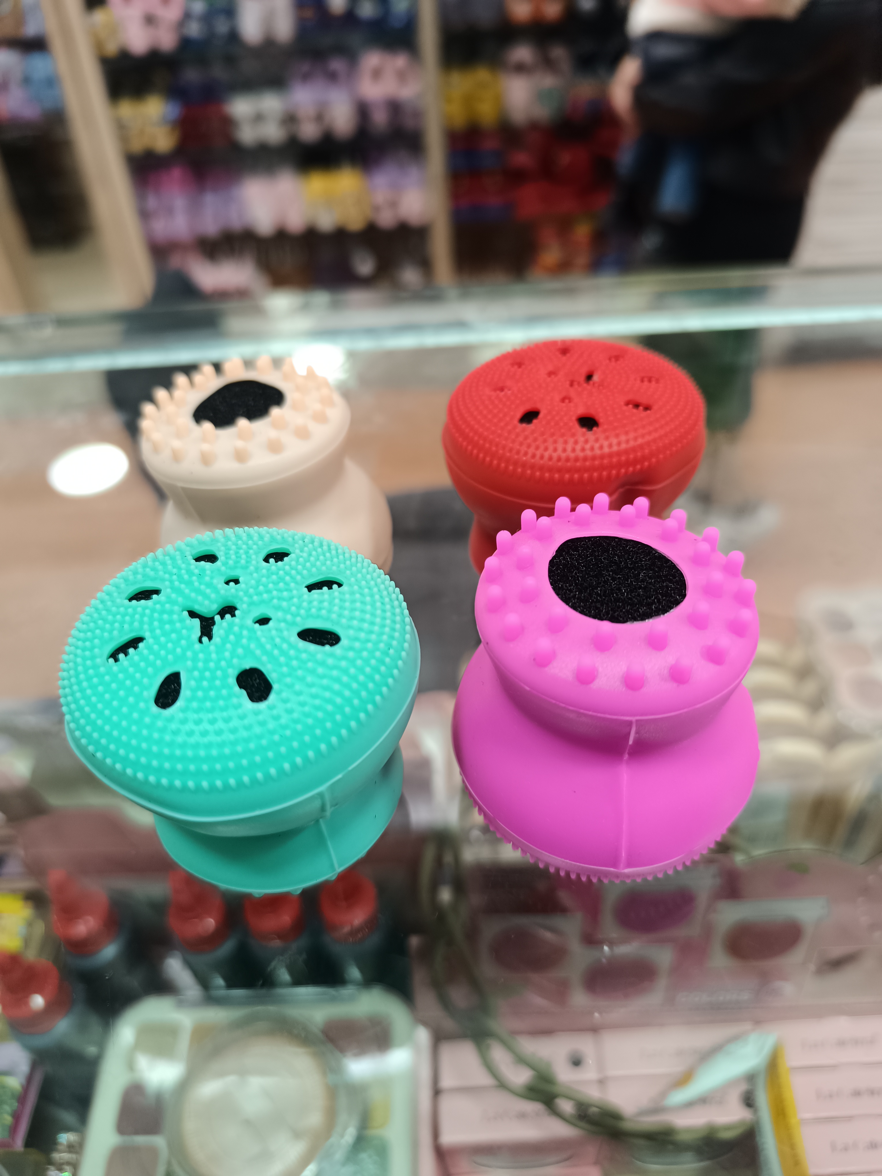 Pulpo masajeador facial x 2