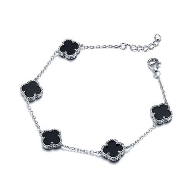 Miniatura 3 de Pulsera Trebol Plateada VCleef Pequeñ DP