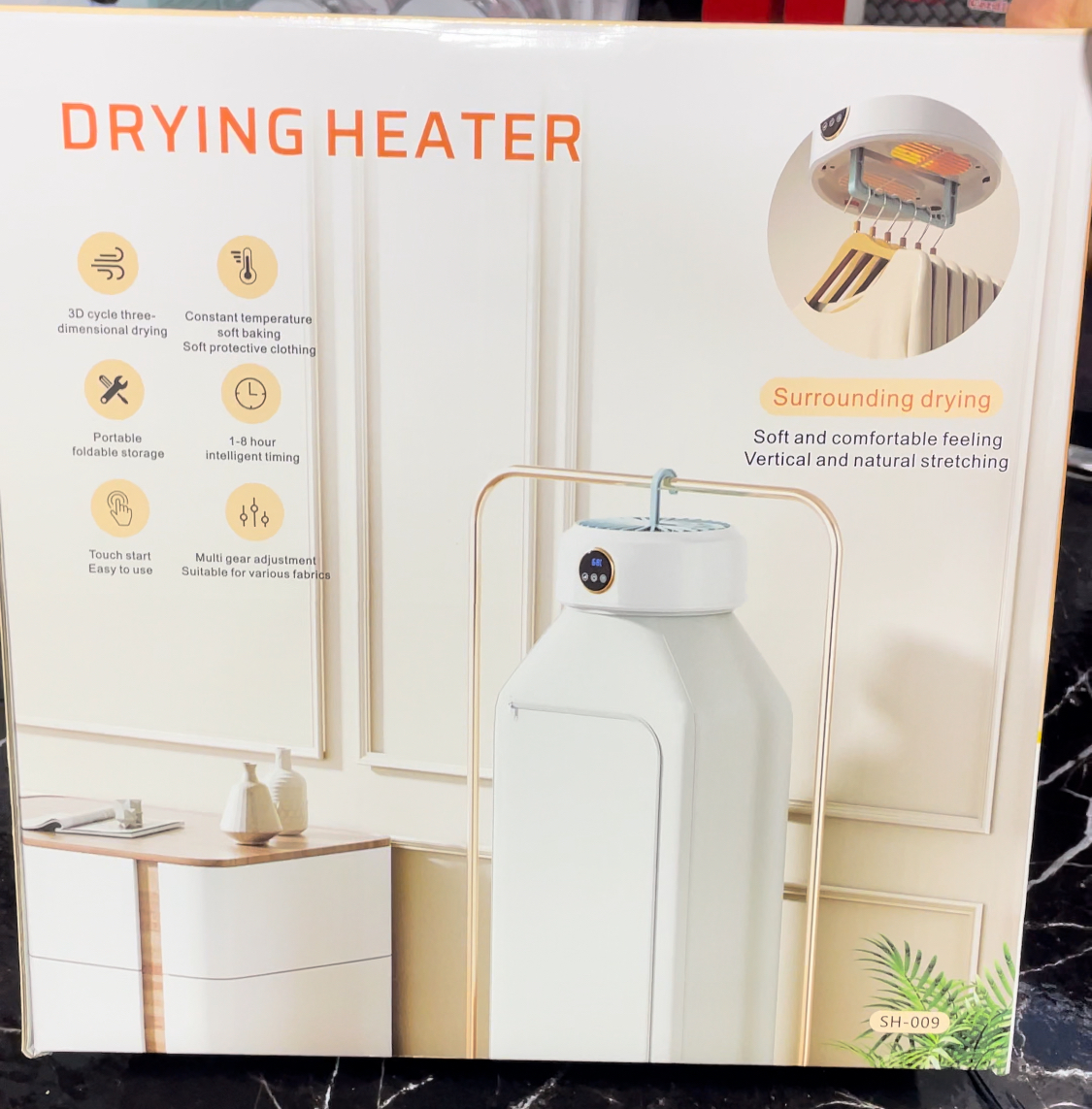 Miniatura 3 de Secadora Ropa Eléctrica Portátil