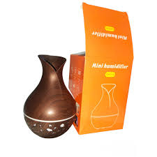 Mini humificador en forma de jarrón