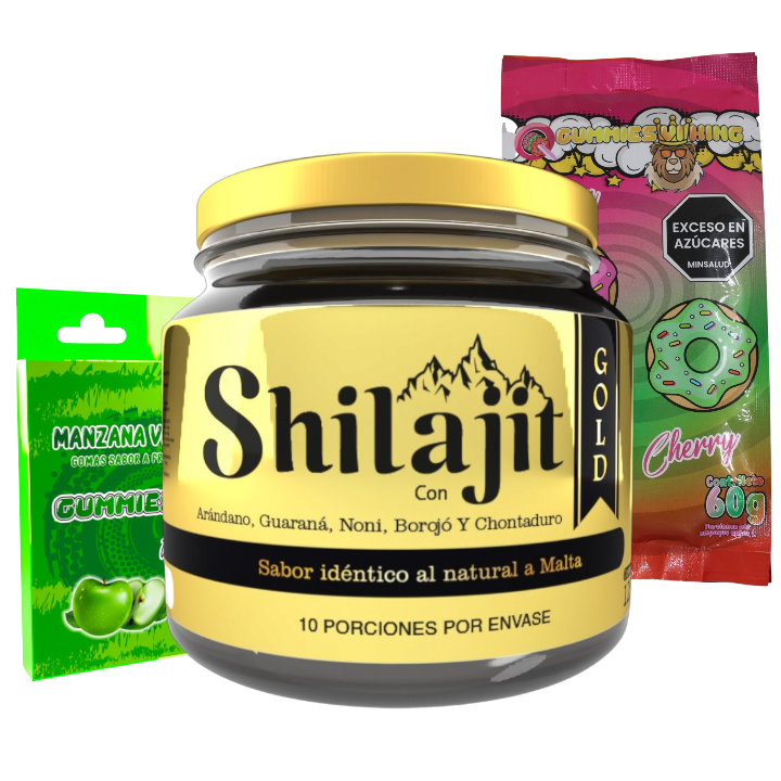 Miniatura 3 de COMBO SHILAJIT GOLD GOMITAS VI KING