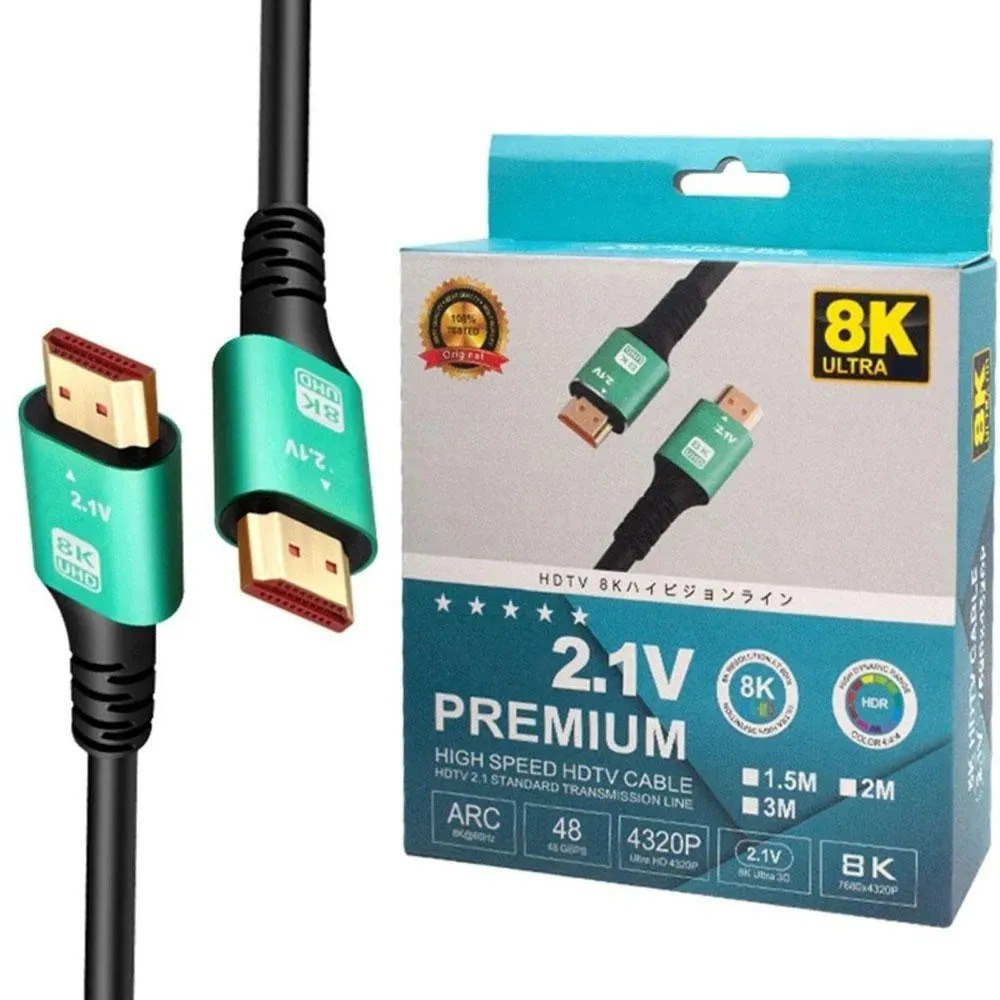 Cable Hdmi 8k 5 Metros Hdtv Hdmi 2.1