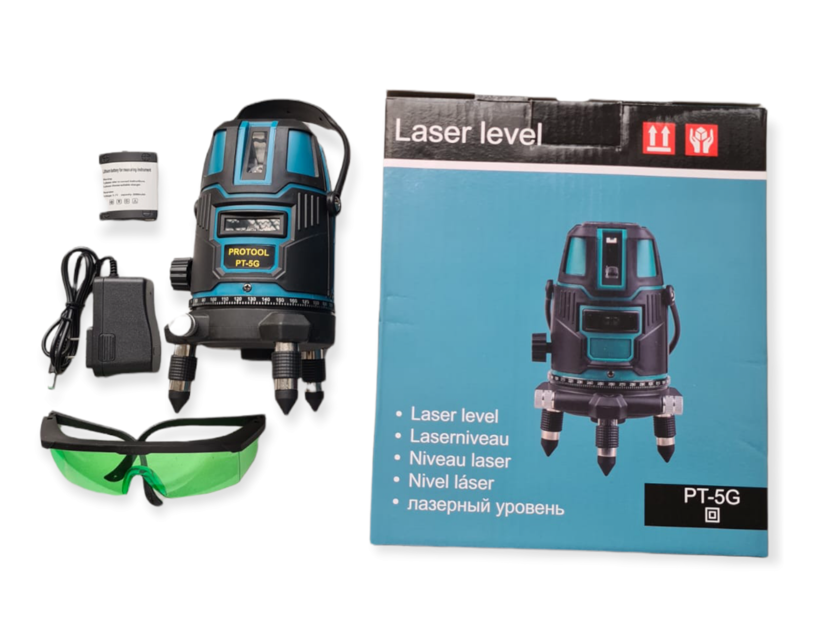 Miniatura 4 de Nivel Laser 5 Lineas Linea Verde