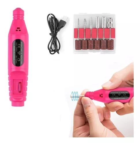 Miniatura 2 de Kit pulidor de uñas eléctrico portátil