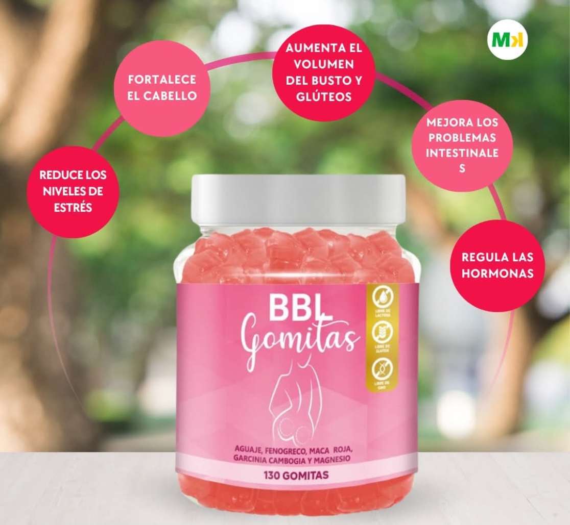 Gomitas bbl - 130 gomitas - aguaje f