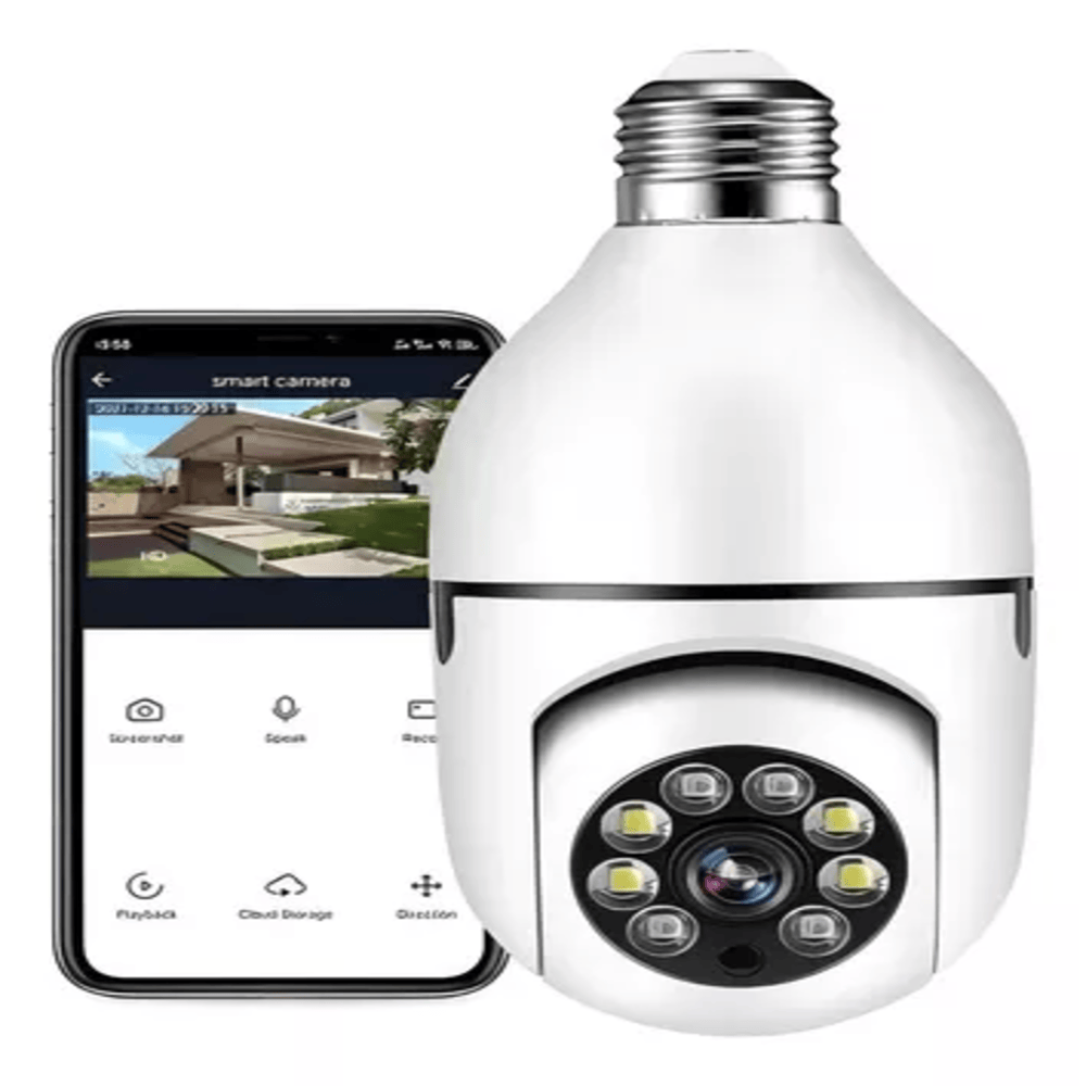 Miniatura 3 de Cámara De Seguridad Wifi Bombillo