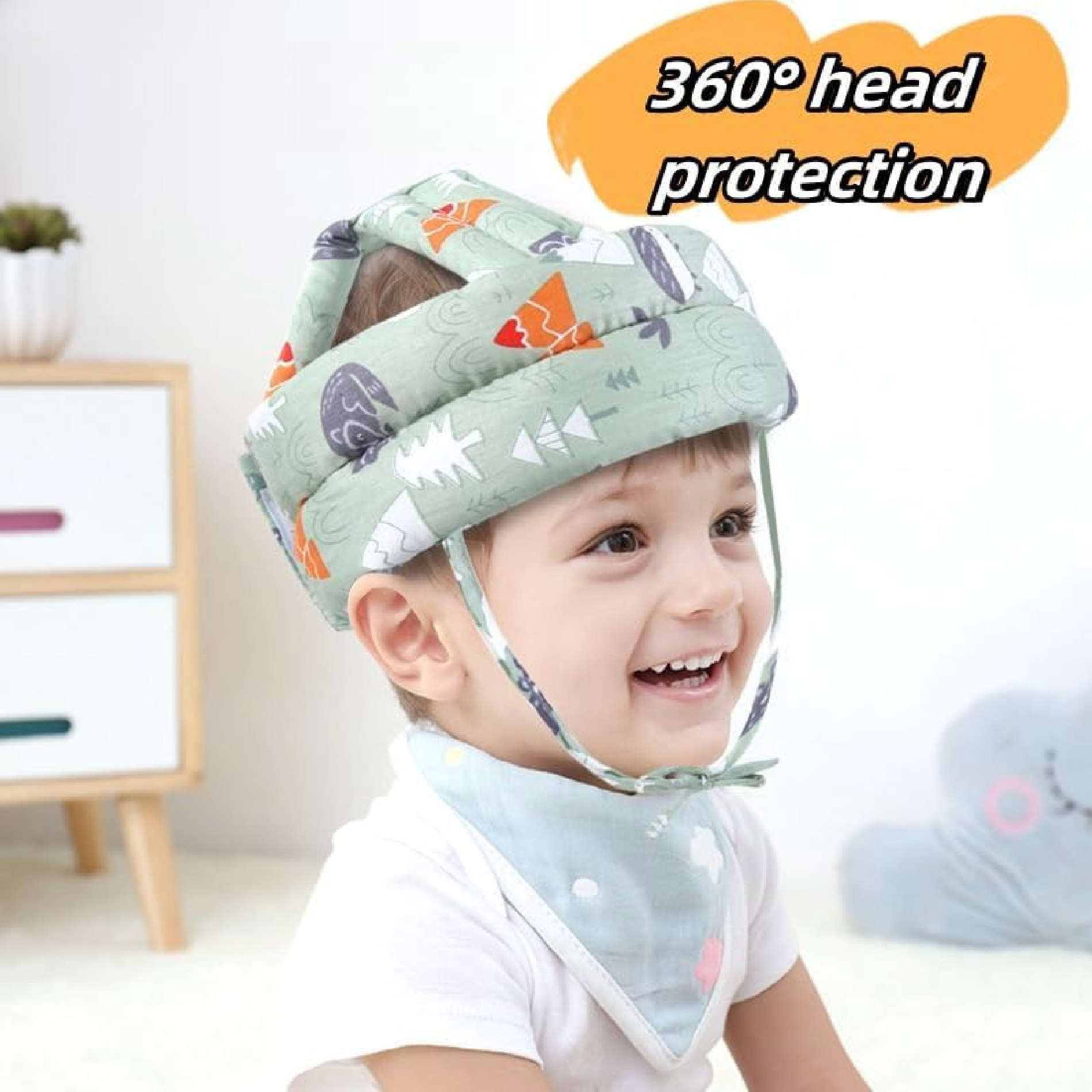 Miniatura 4 de Gorro Protector de Cabeza Para Bebés