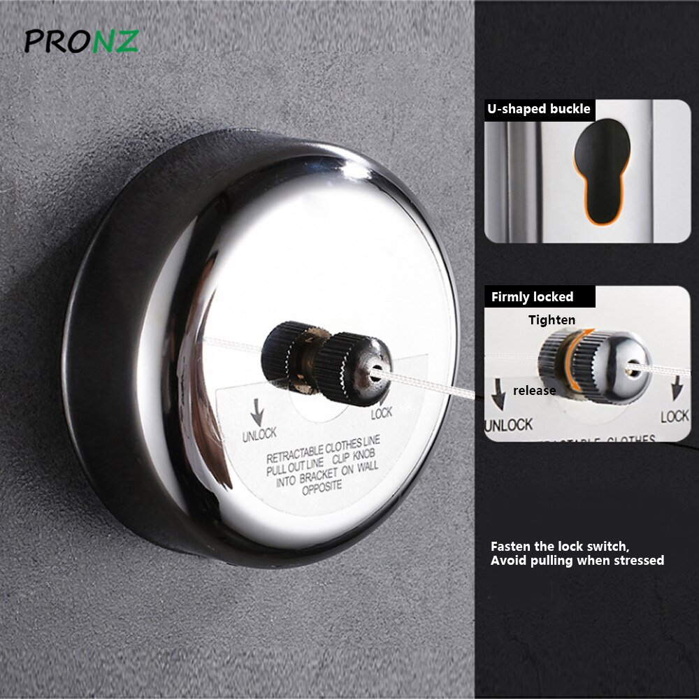 Tendedero De Ropa Retractil