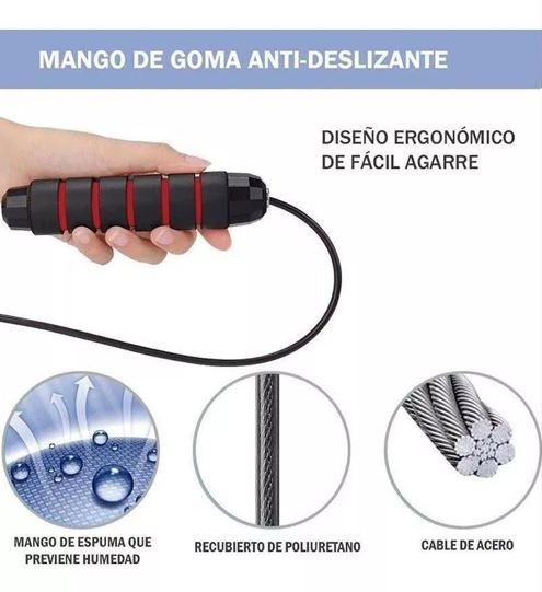 Miniatura 3 de Lazo cuerda Velocidad 3M balinera Guaya