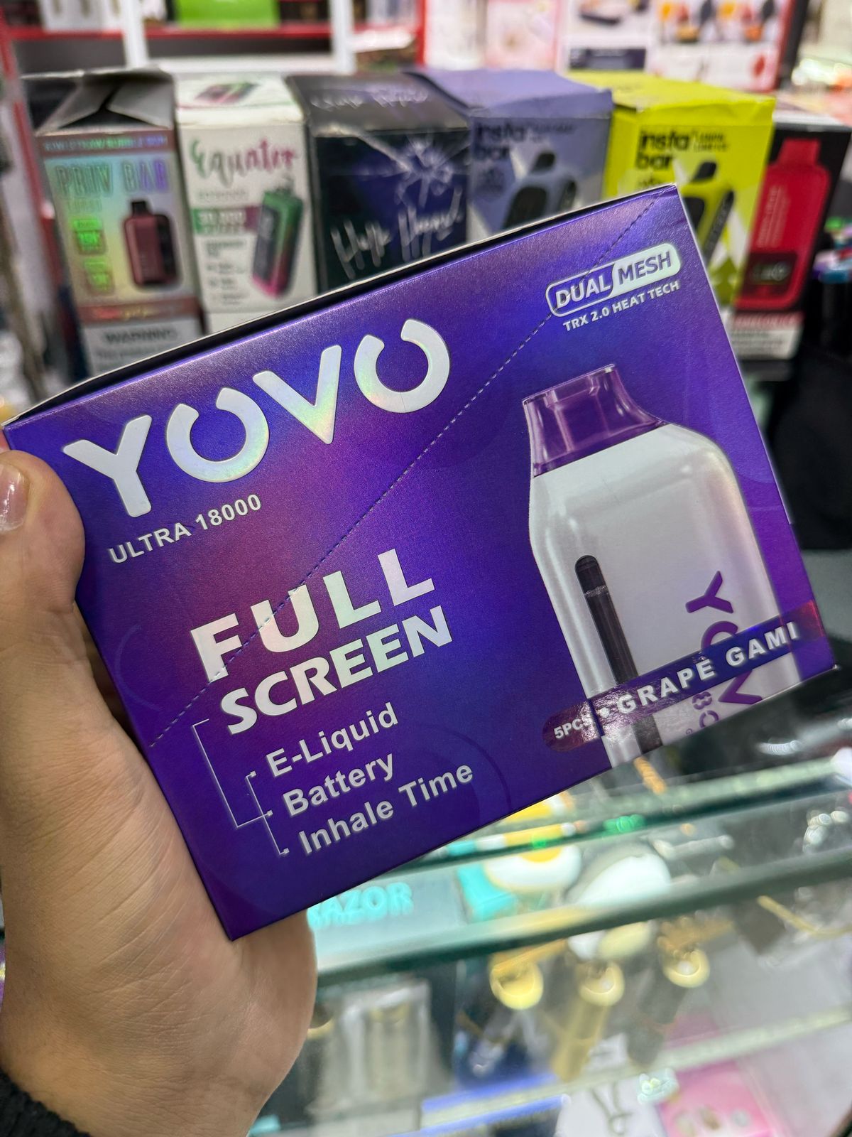 Vape ultra 18000 caja x5 unidades