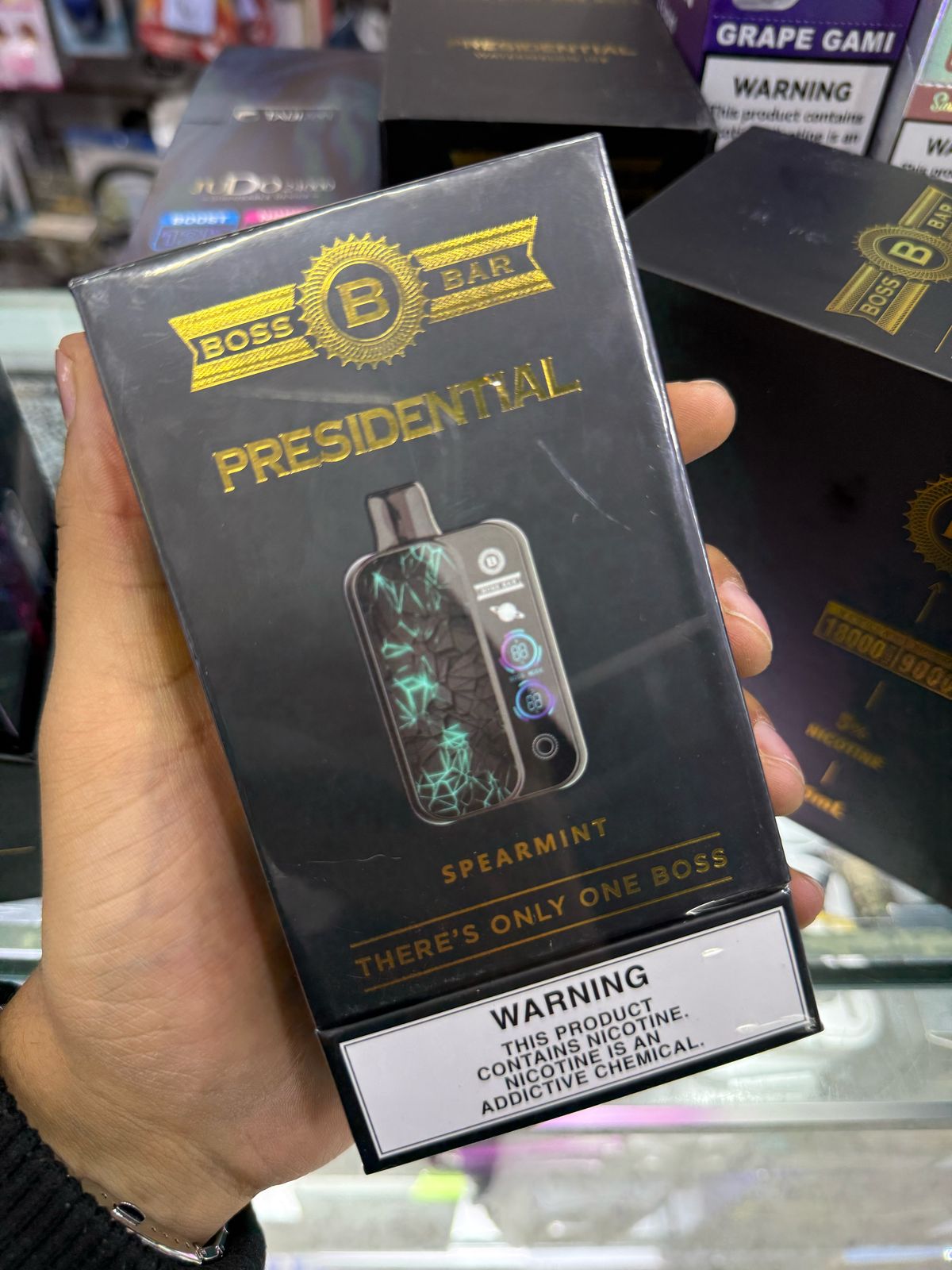 Miniatura 3 de Vape vapeador presidential 18000 caja