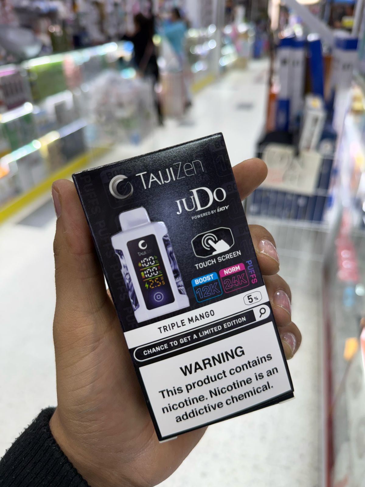 Vista 3 de Vape vapeador taiji zen 24000 PUFF - SABOR: TRIPLE MANGO