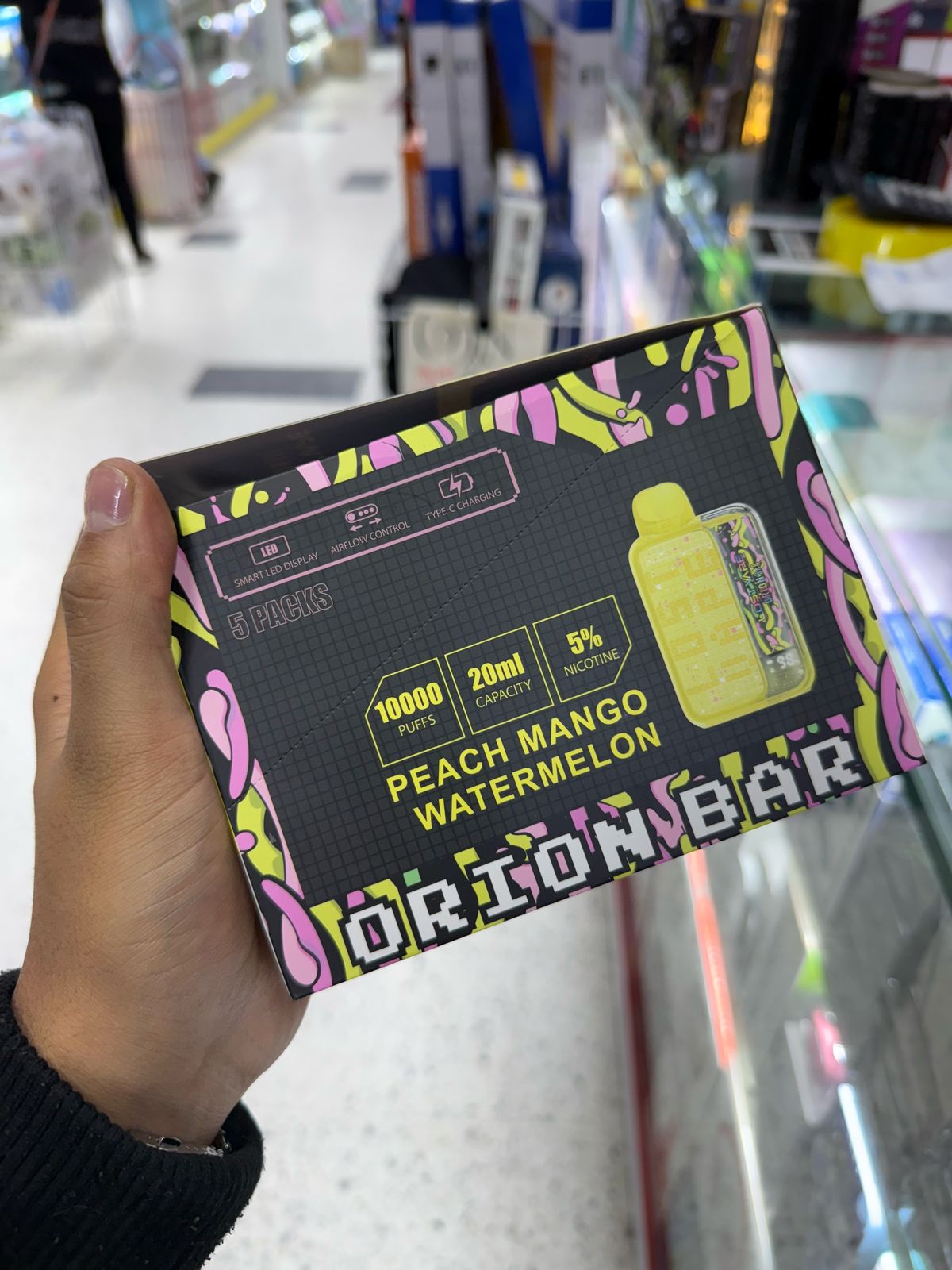 Vape vapeador orion bar 10000 puff caja