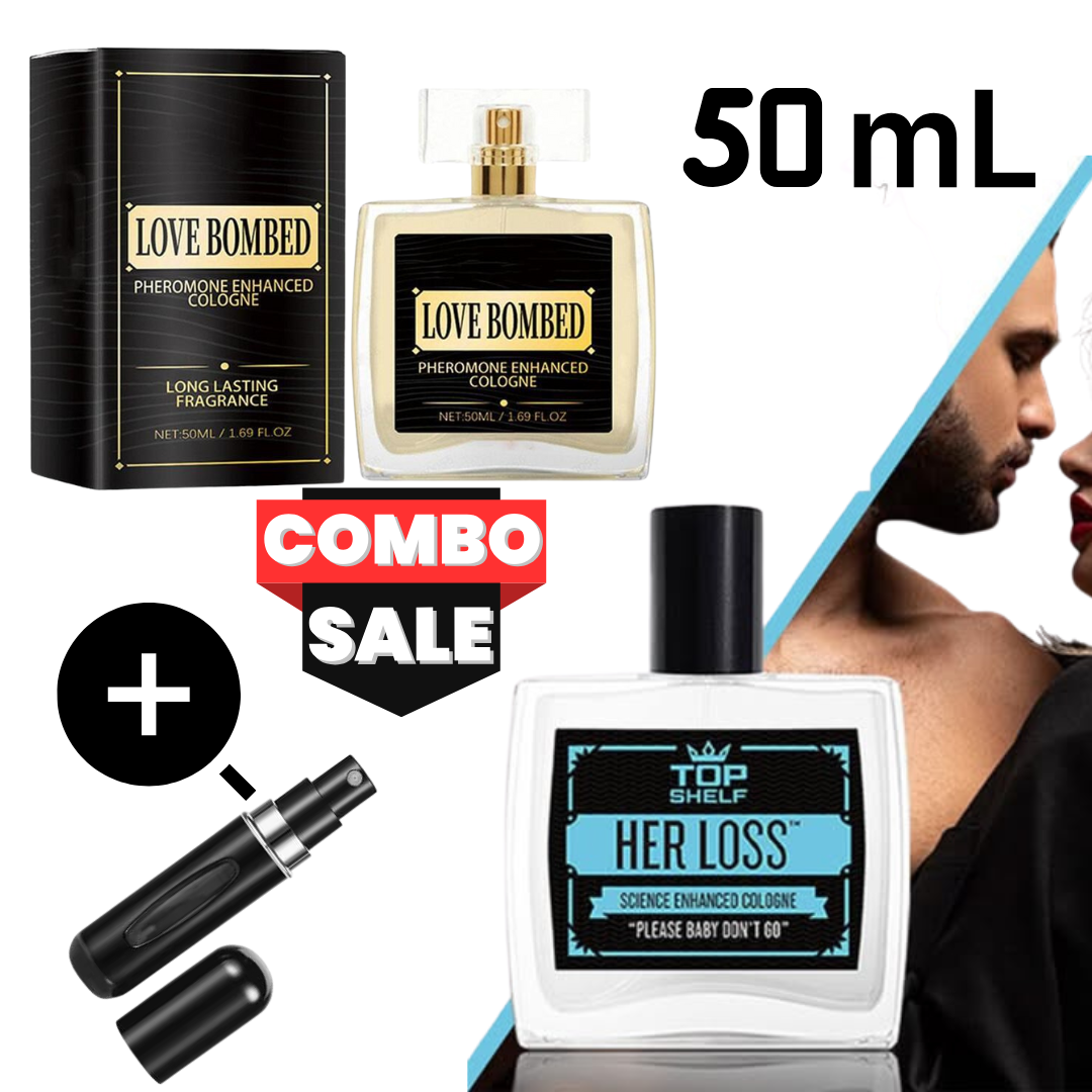 COMBO PERFUMERO+HERLOS+LOVEBOOM 50ML