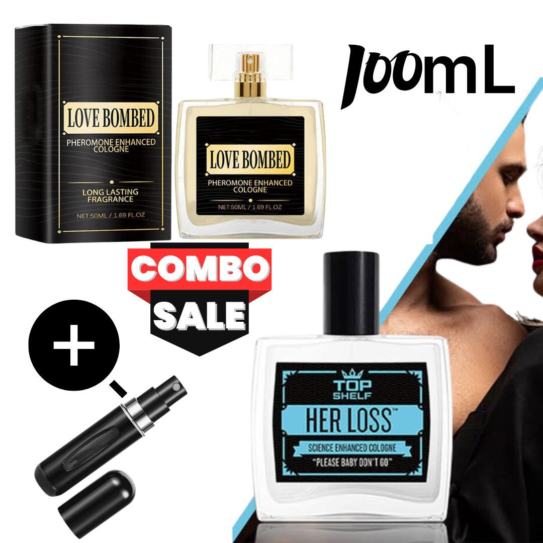 COMBO PERFUMERO+HERLOS+LOVEBOOM 100ML