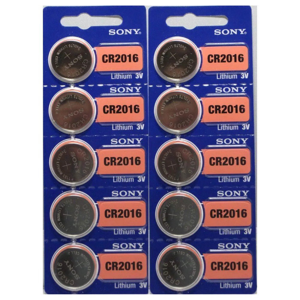 Sony Pila Bateria De Litio Cr2016 X5 Uds
