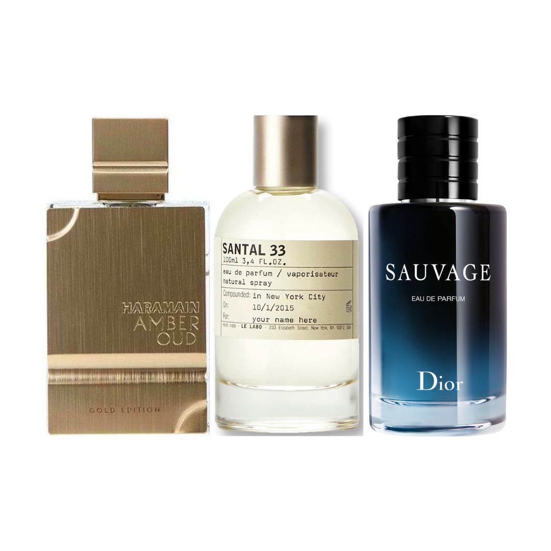 AMBER OUD+SANTAL33+SAUVAGE