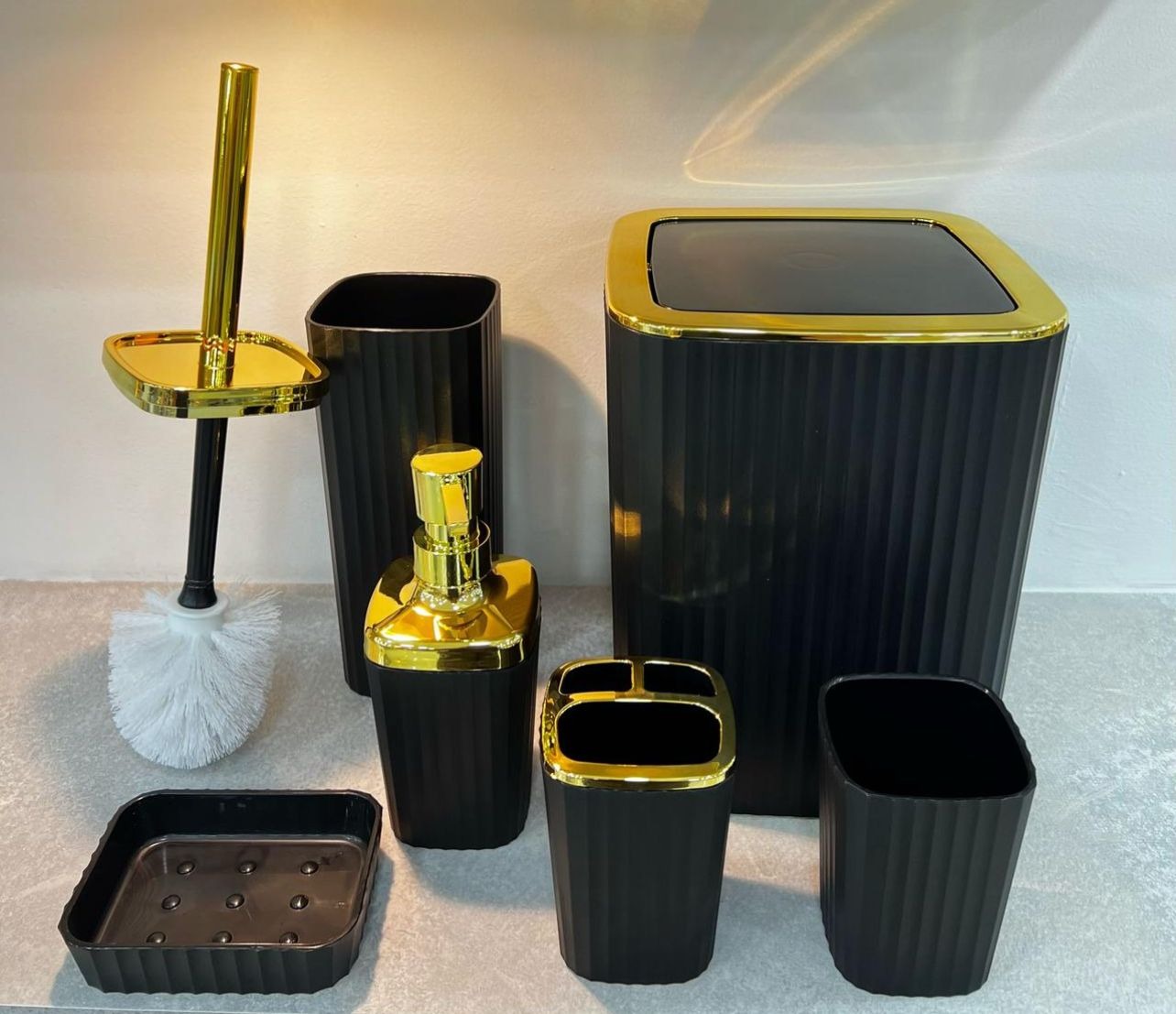 Set Accesorios Para Baño 6 Piezas