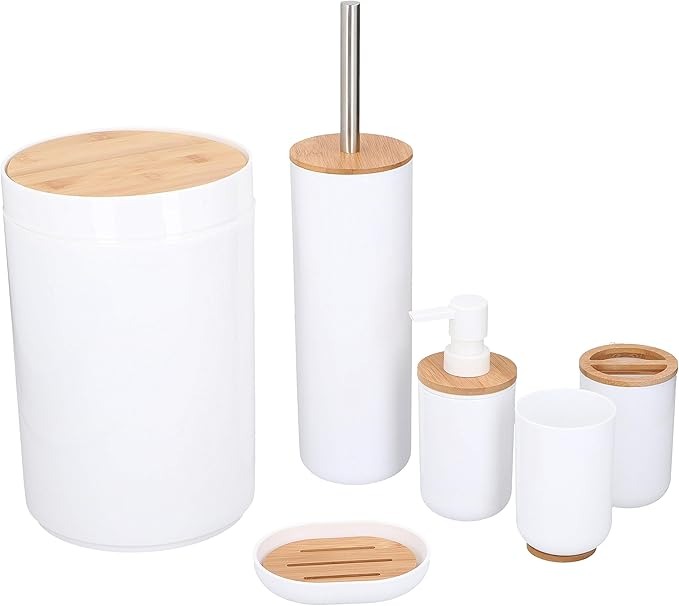 Miniatura 3 de Set Accesorios Para Baño 6 Piezas