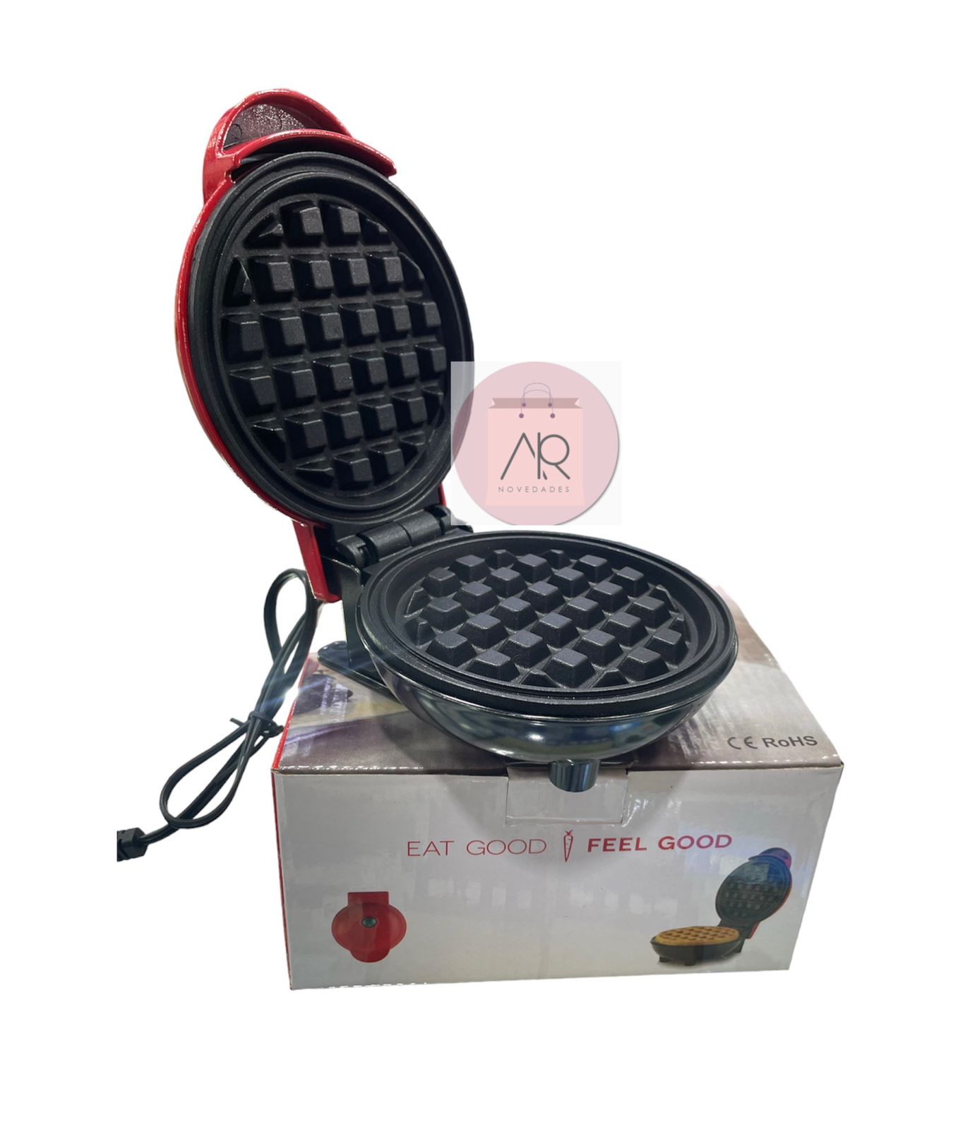Waflera Mini Maquina Waffles Pequeña